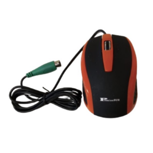 PremiumSun™ Black and Orange PS/2 Optical Mouse