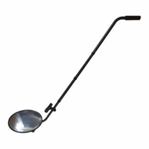 PremiumSun 30cm convex under vehicle inspection mirror with LED light