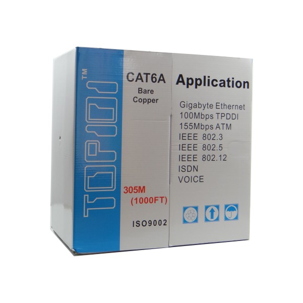 Image 1 TOP101 Cat6A UTP Network Cable