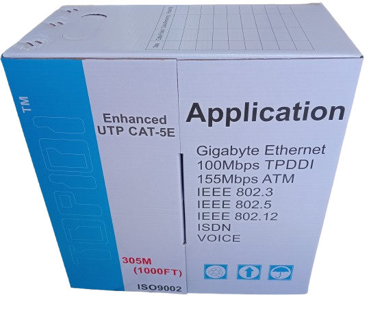 TOP101 Cat5e UTP Flexible Cable – 305 m