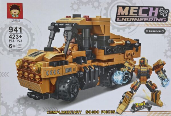 1 Mech Engineering 2in1 Transformer DUMPER (423 pcs)
