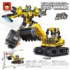 Engineering Mecha 2in1 Transformer EXCAVATOR (465 pcs)