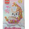 Cute Moon Micro Diamond Animal Figurine: RABBIT