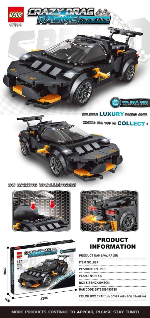 Crazy Drag Race Deluxe Edition VAJRA SIR (359 pcs