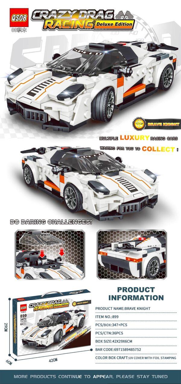 Crazy Drag Racing Deluxe Edition BRAVE KNIGHT (347 pcs)