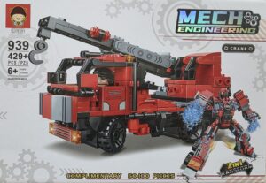 3 Mech Engineering 2in1 Transformer CRANE (429 pcs)