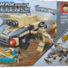 #8 War Defense Charge Iron Armor Fighter Building Set