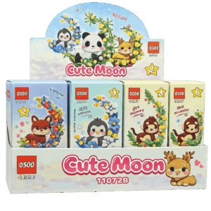 Cute Moon Micro Diamond Animal Figurine Set (275+ pcs)